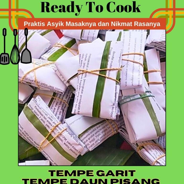

Waktu Terbatas Tempe Daun Tempe Kedelai Asli Tempe Mendoan Tempe Bungkus Daun Pisang