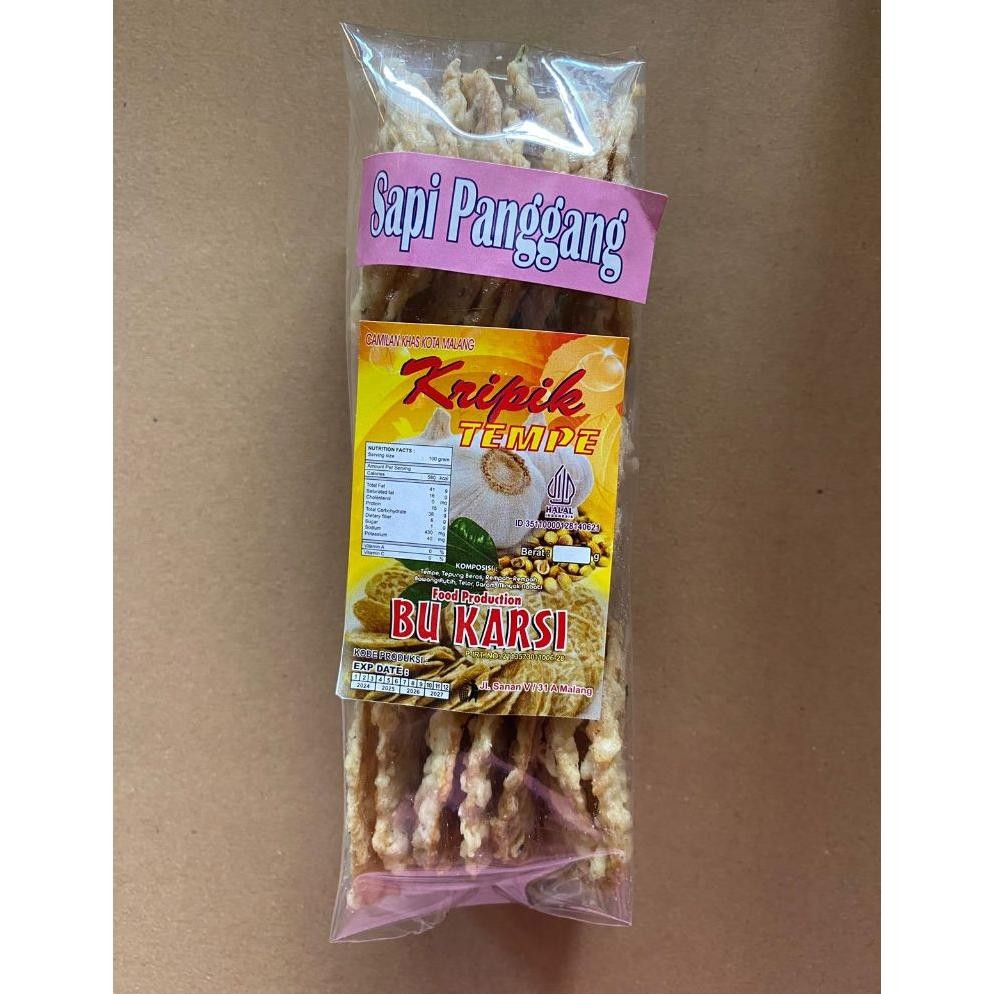 

Free Ongkir Keripik Tempe Rasa 100Gr Oleh Oleh Malang
