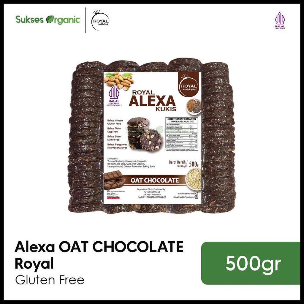 

ALMOND DELIGHT COOKIES OAT CHOCOLATE ALEXA 500GR