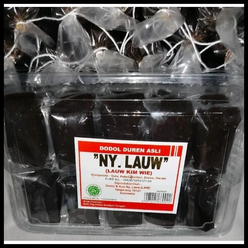 

DODOL KHAS TANGERANG NY LAUW KIM WIE 1 PACK ISI 20PCS HALAL