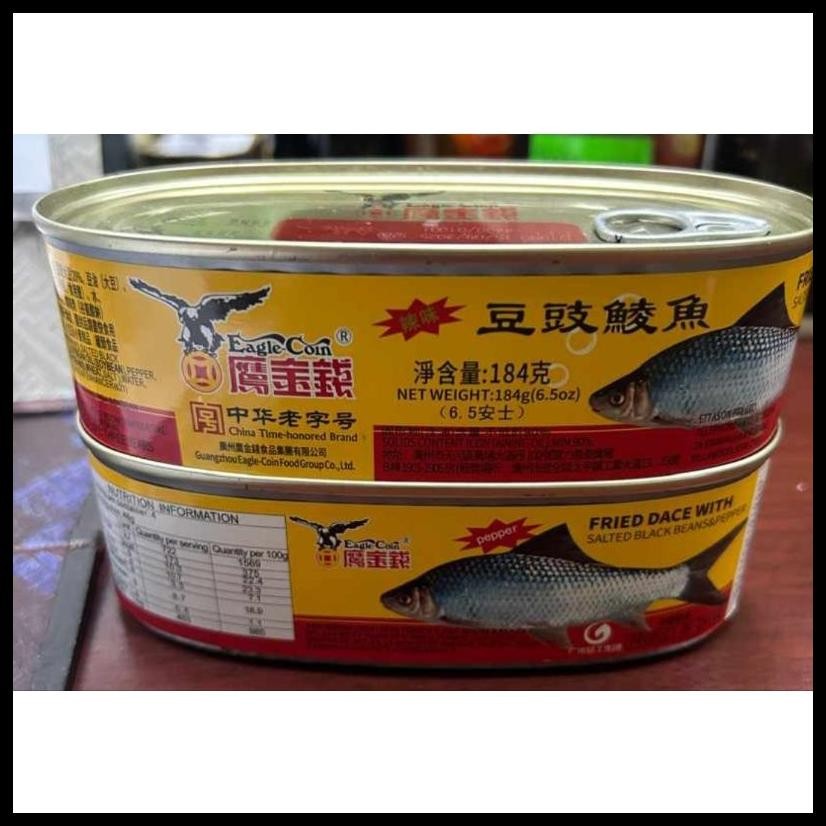 

EAGLE COIN IKAN TAUSI HITAM / FRIED DACE FISH WITH SALTED BLACK BEAN EXP 2028