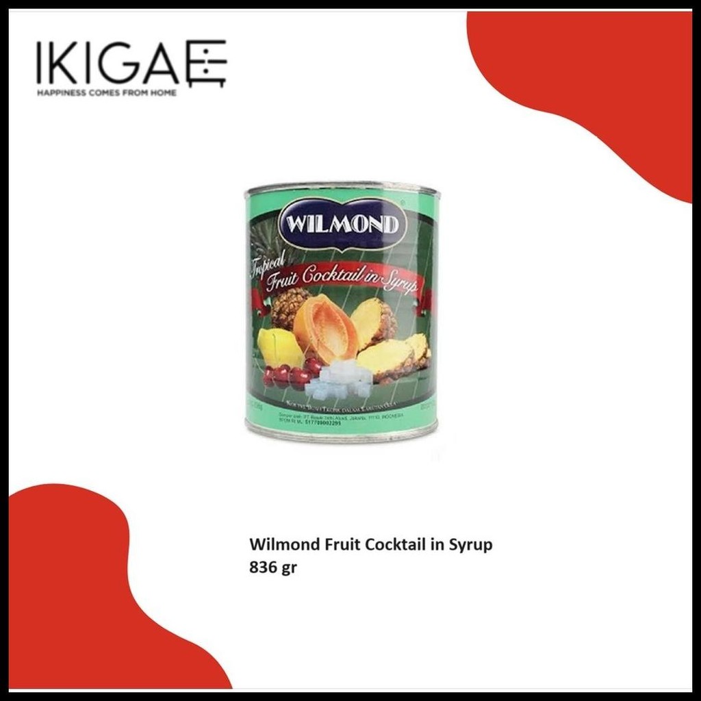 

KOKTIL BUAH NATA DE COCO / WILMOND TROPICAL FRUIT COCKTAIL 836 GR