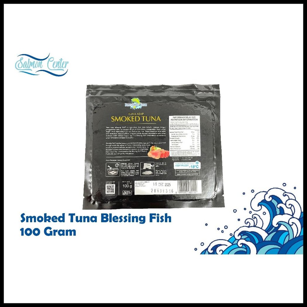 

BLESSING FISH SMOKED TUNA 100 GRAM