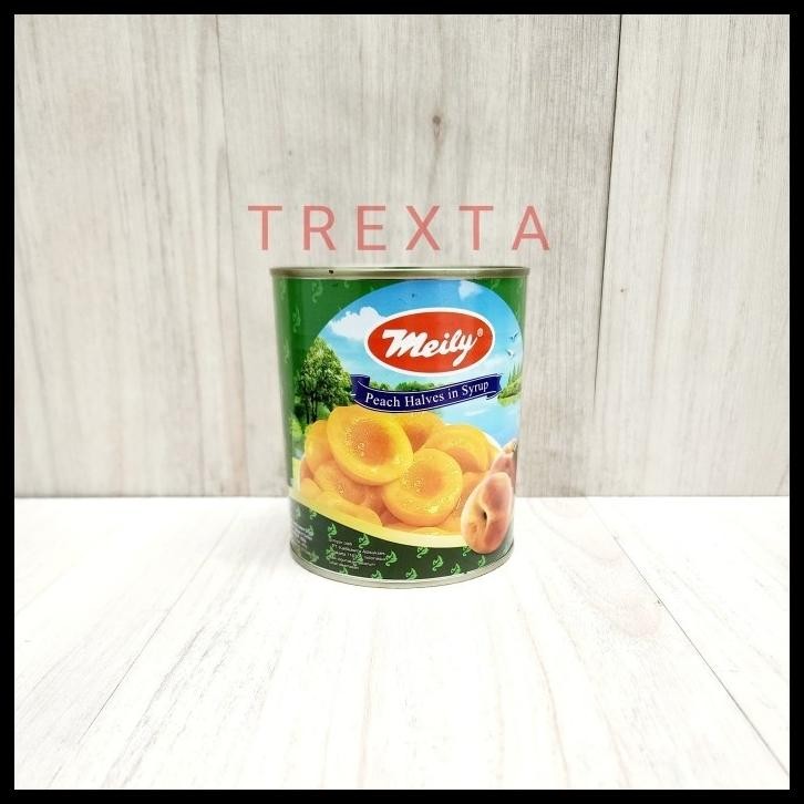 

MEILY PEACH HALVES / BUAH PEACH KALENG - 820G