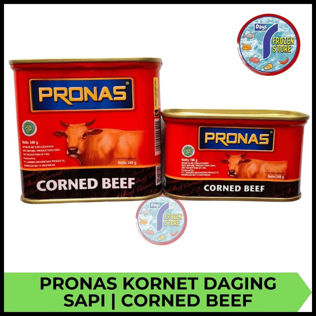 

PRONAS KORNET DAGING SAPI | CORNED BEEF