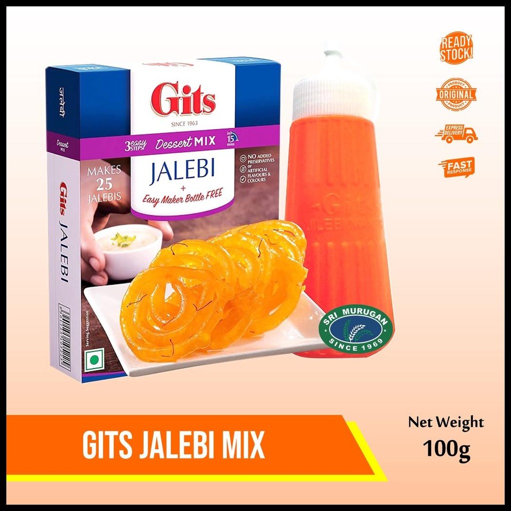 

GITS JALEBI MIX 100G