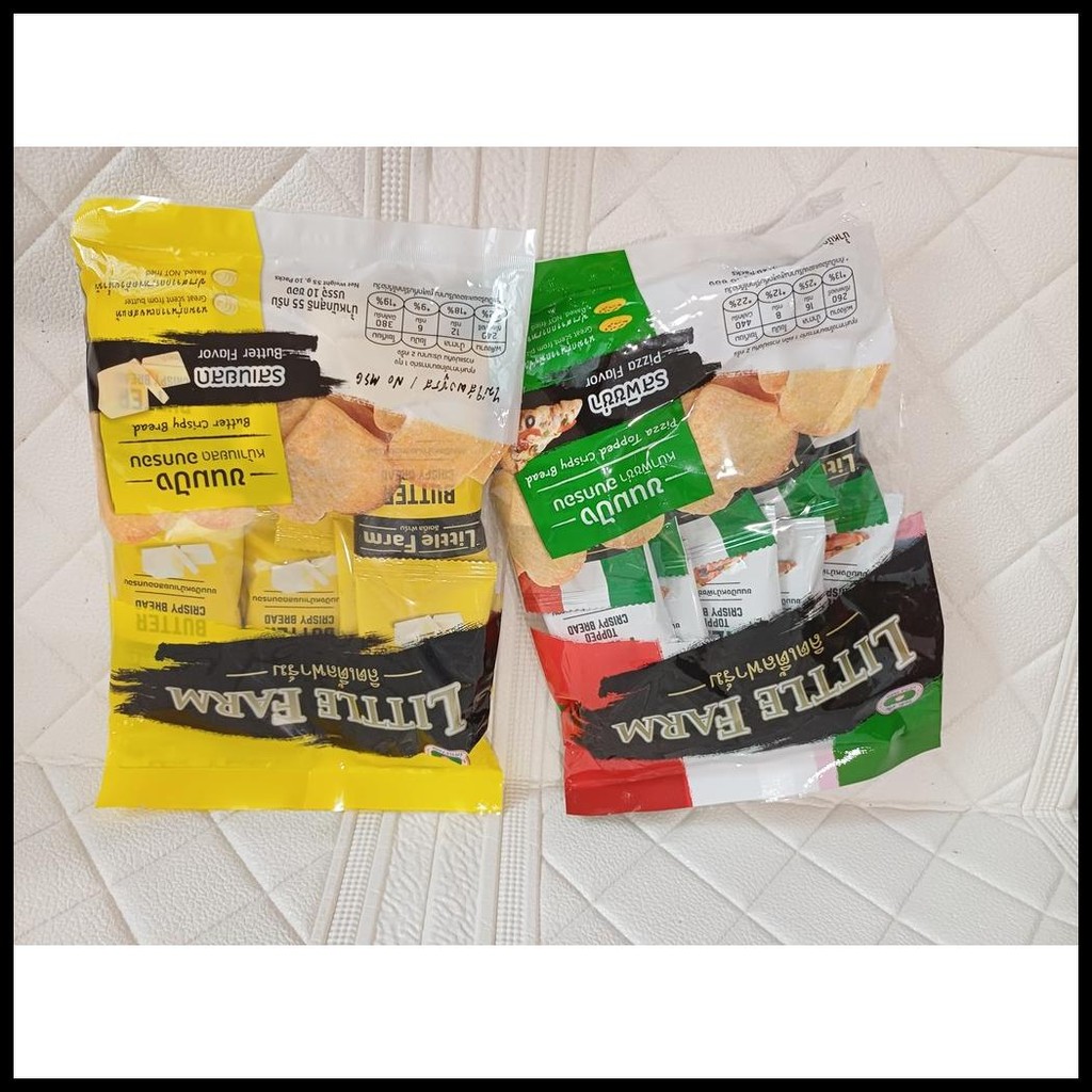 

LITTLE FARM CRISPY BREAD//ORI SNACK THAILAND/LITTLE FARM SNACK