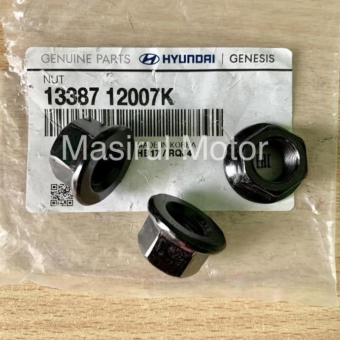 new FLANGE NUT MUR 17MM UNIVERSAL ALL KIA HYUNDAI