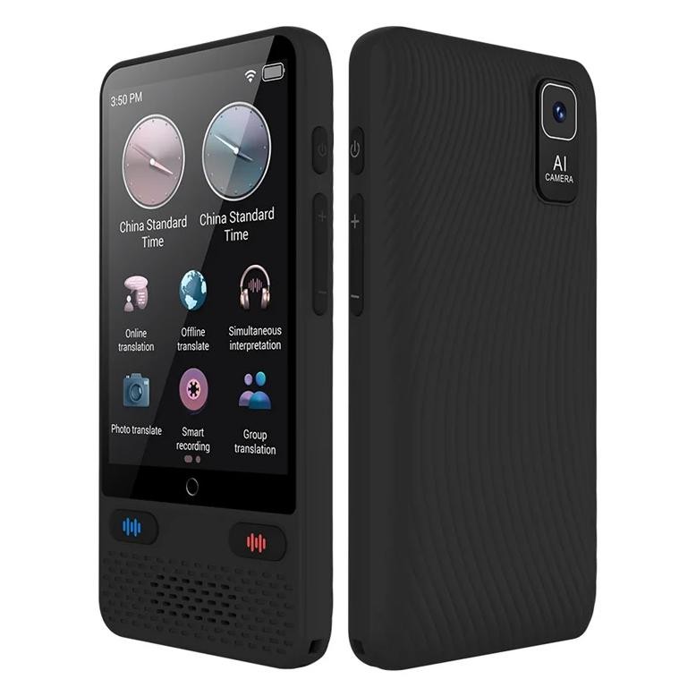 

Portable S85 Translator Device Big Screen 138 Languages Voice Tradutor Intelligent Real-time Translating Offline Translation