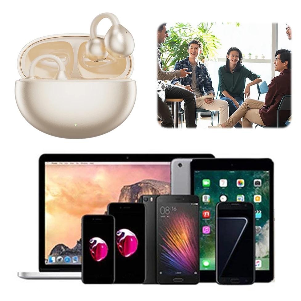 

Smart AI Language Translation Earbuds Long Battery Life 144 Languages Real-time Two-Way Earbuds for Travel Business Learning