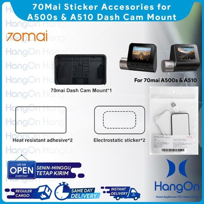 Sticker 70Mai Dashcam Accessory A500S Aksesoris Stiker A 500S Mount