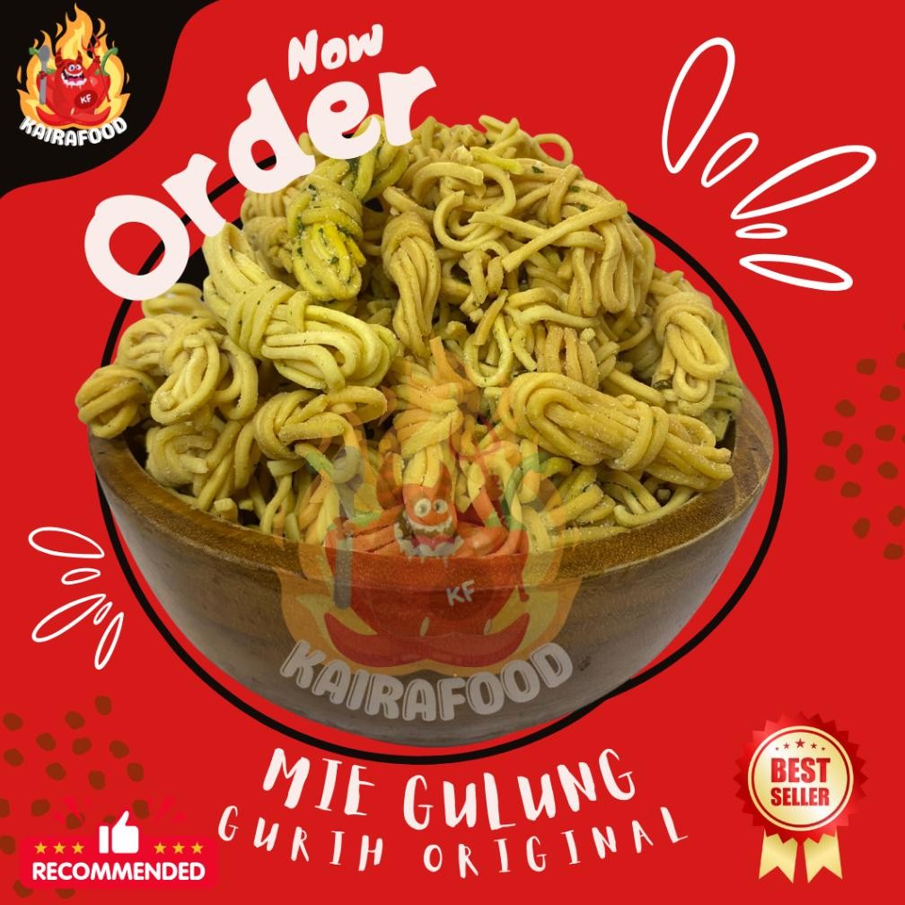 

MIE GULUNG CRISPY | ORIGINAL DAUN JERUK | PEDAS DAUN JERUK | BALADO