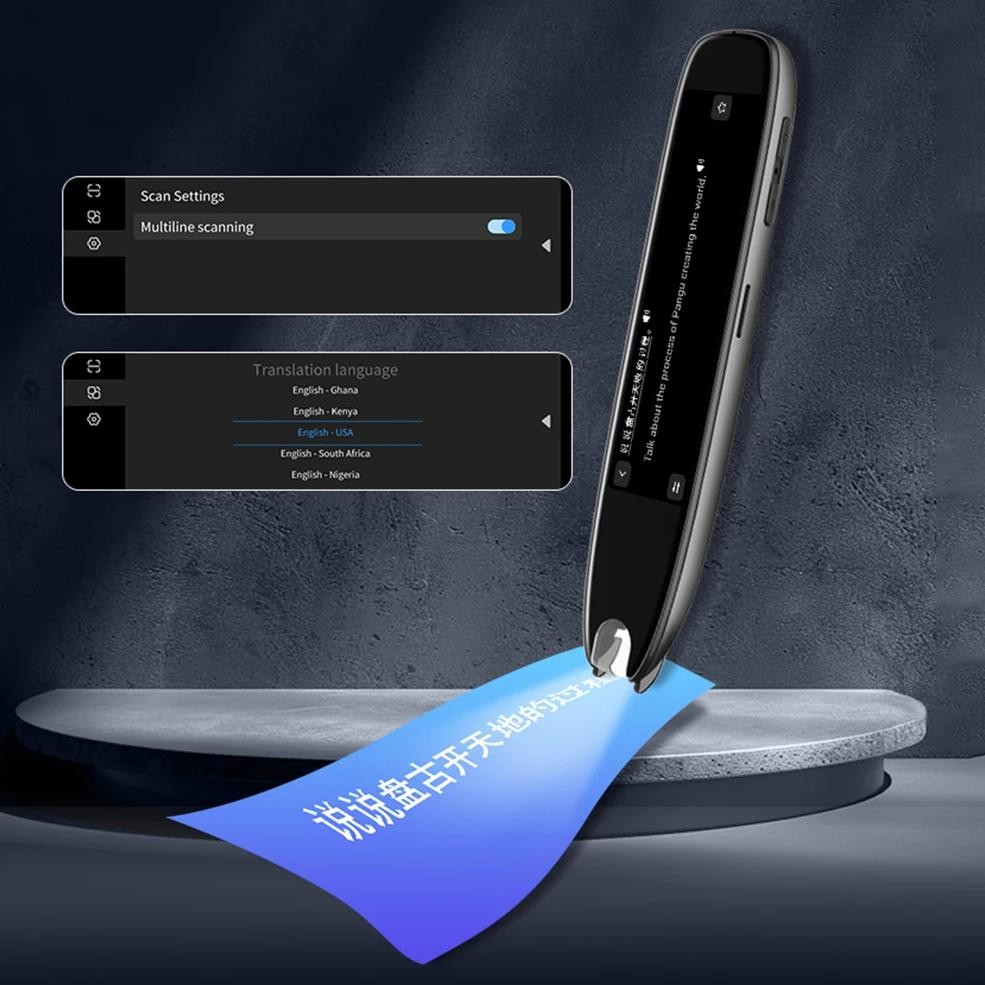 

Translation Pen 142 Languages Scan Reader Device Online/Offline Modes Scanning Reading Translator Smart Voice Translator Device