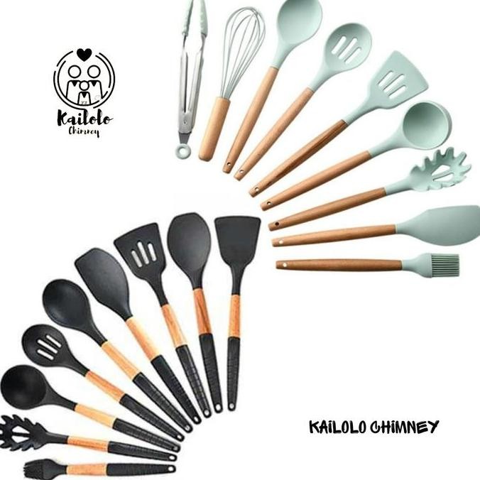 Alat Masak Anti Lengket Set - 11 Pcs