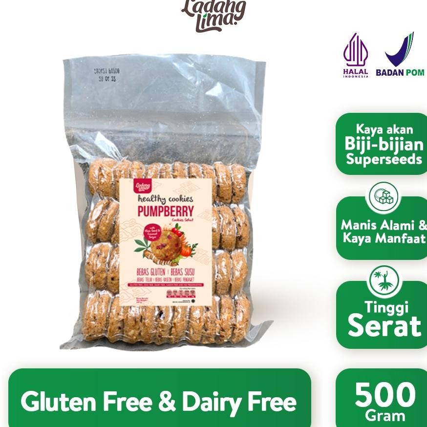 

Pumpberry G Cooie Gluten Free Ladang Lima Healthy Cooie With Protein
