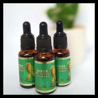 SUPER BREEDING CANNARY NUTRISI TERNAK BURUNG KENARI FINCH SANGER PENINGKAT BIRAHI