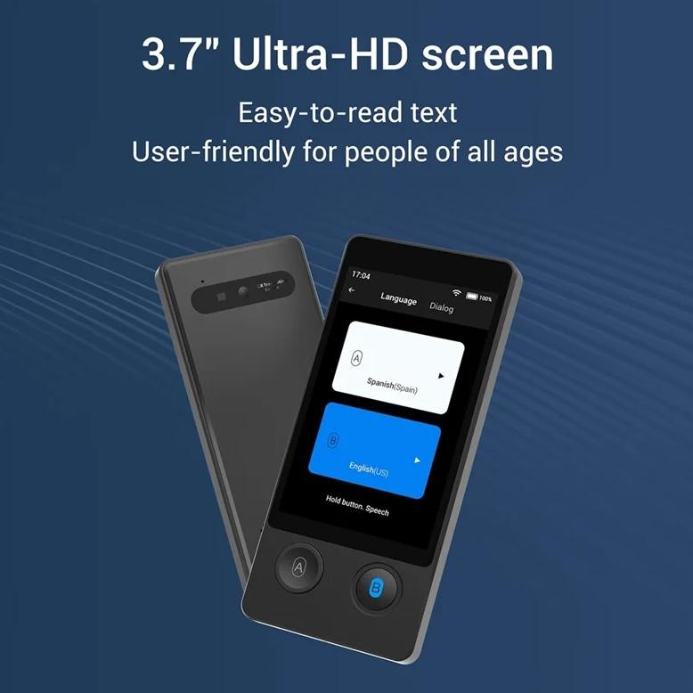 

W12 Translator Device E-Book Reader Text Photo Simultaneous Translator 144 National Language Intelligent Real-Time Translation