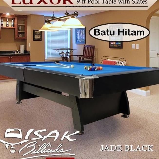 Meja Billiard Luxor 9 ft Pool Table Jade Black | Meja Biliar 9ft
