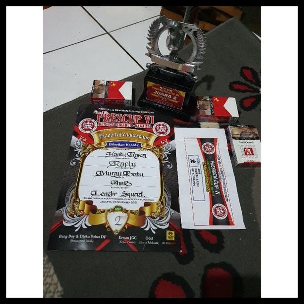 OBAT GURAH BURUNG LENDIR SQUAD VITAMIN SUPLEMEN SUPER CUCAK HIJAU MURAI BATU KACER