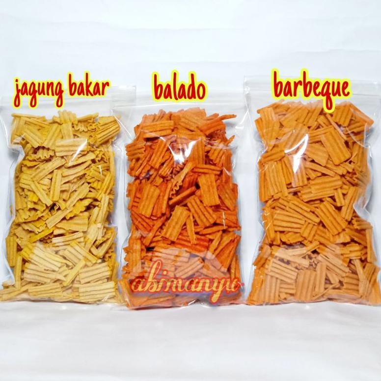 

Mudah Perawatan Snack Kentang Rege / Kentang Iris 220 Gram