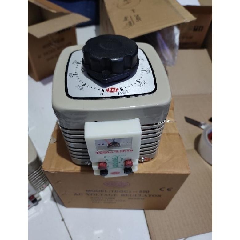 Slide Regulator Oki 500W Ac Voltage Adjustable