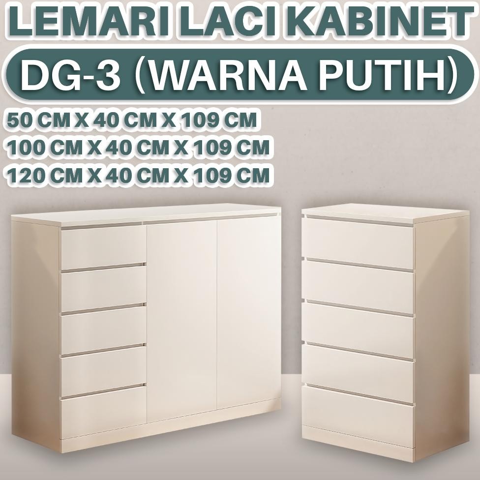 Lemari Laci Kayu Laci Susun 5 Minimalis - Wonderdekorasi