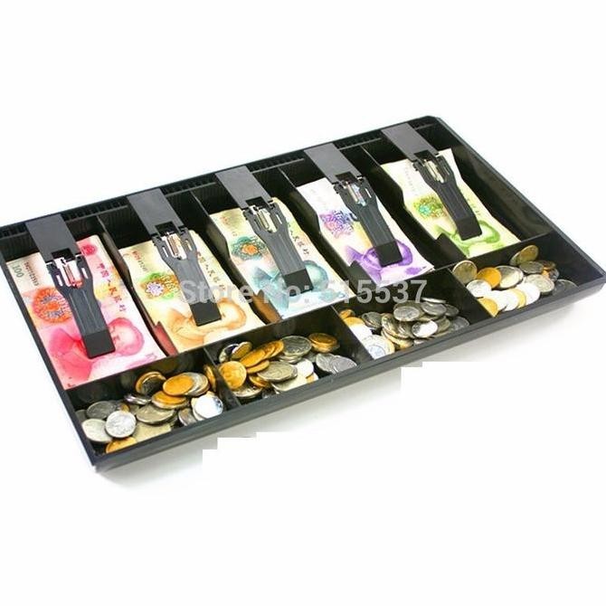 Laci Kasir Uang 4/5 Kisi Laci Uang Laci Kasir Sekat Kotak Uang Kasir HM