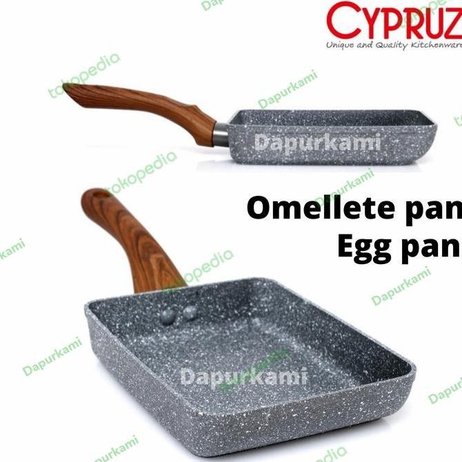 Tersedia Cyprus Omelet Marble Wajan Telur Dadar