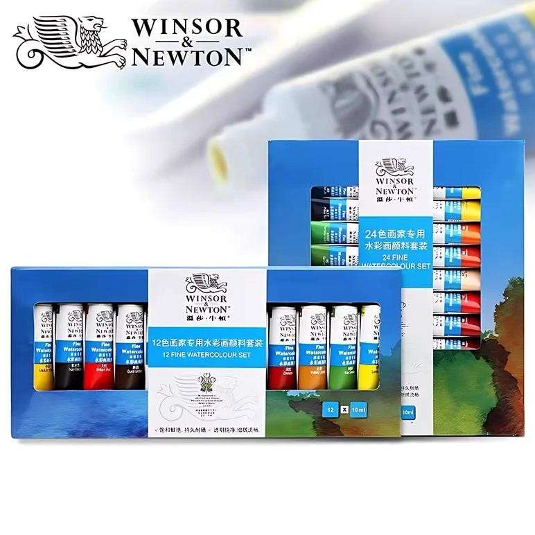 

Winsor & Newton Professional Watercolor Paint Set 12/18/24/36 Colours 10Ml Watercolour For Beginner Painting Artists Drawing Art