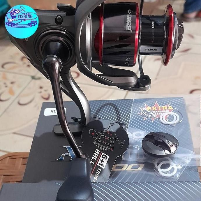 // Reel Daido Artic powerhandle bonus dragknob dan clicker //