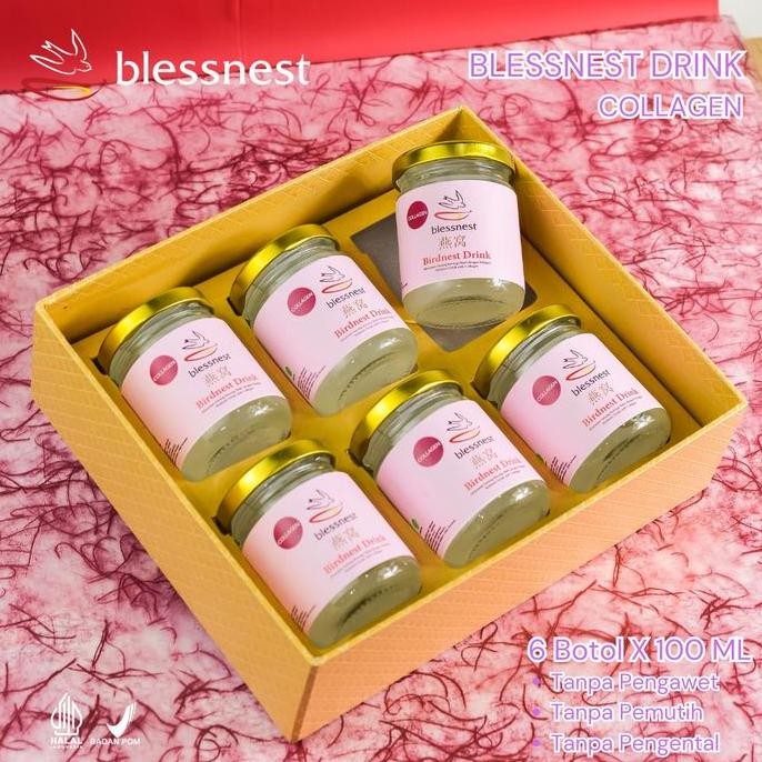

Promo / Terlaris Bird'sNest Drink, Minuman Sarang Burung Walet. Asli 100% BLESSNEST Terbaik
