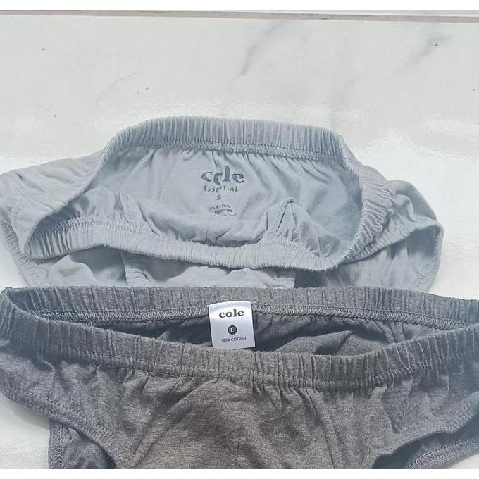 Cd Pria Cole Celana Dalam Pria Cole Reject Bs Barang Sortir Pabrik Terbaru