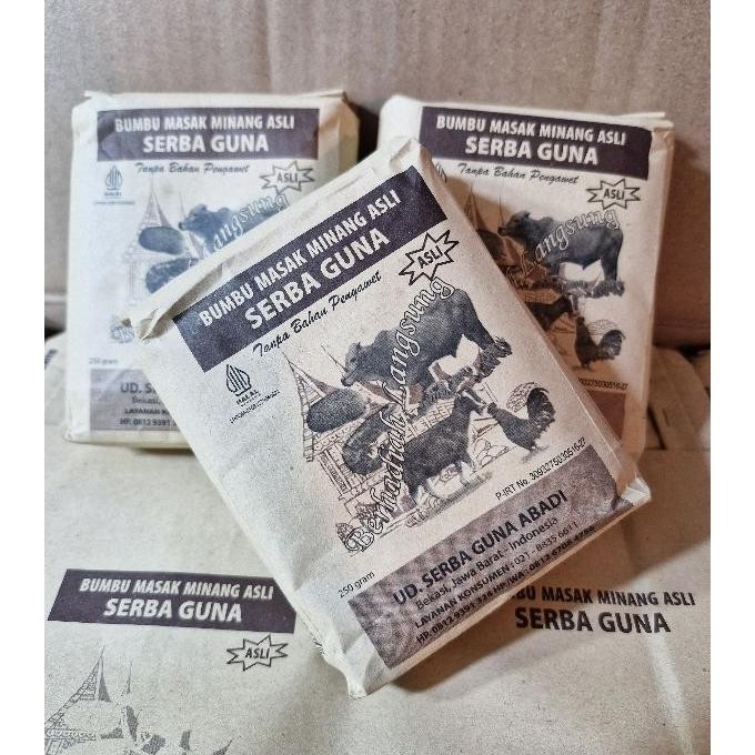 

Bumbu Gulai Spesial Serba Guna 250Gram Bumbu N