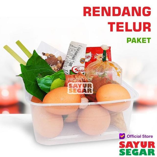

Paket Rendang Telur 1 Paket Extra Bumbu