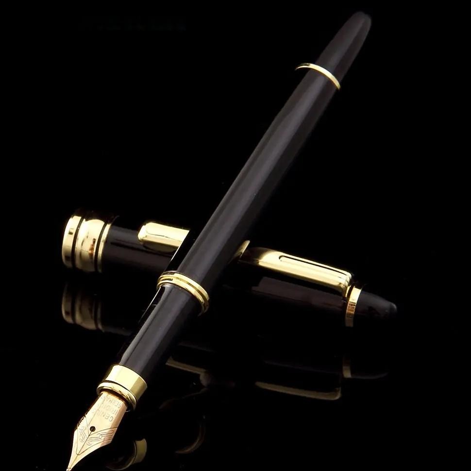 

Stonego 5 Size Lassical Metal Black Fountain Pen Converter Calligraphy Pens For Writing Drawing Journal Business Gift Pens