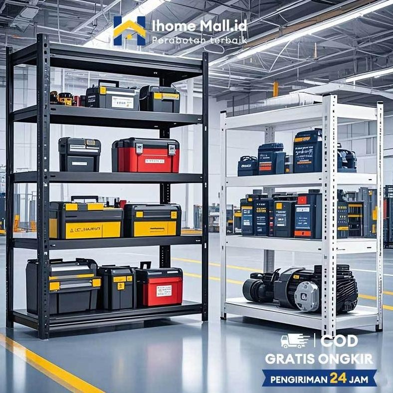 Rak Susun Serbaguna Rak Besi Rak Besi Siku 5 Susun Rak Aquarium Rak Serbaguna Rak Besi Siku