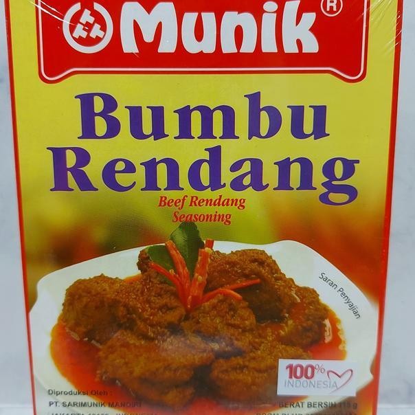 

Munik Bumbu Rendang 115 Gram No.3