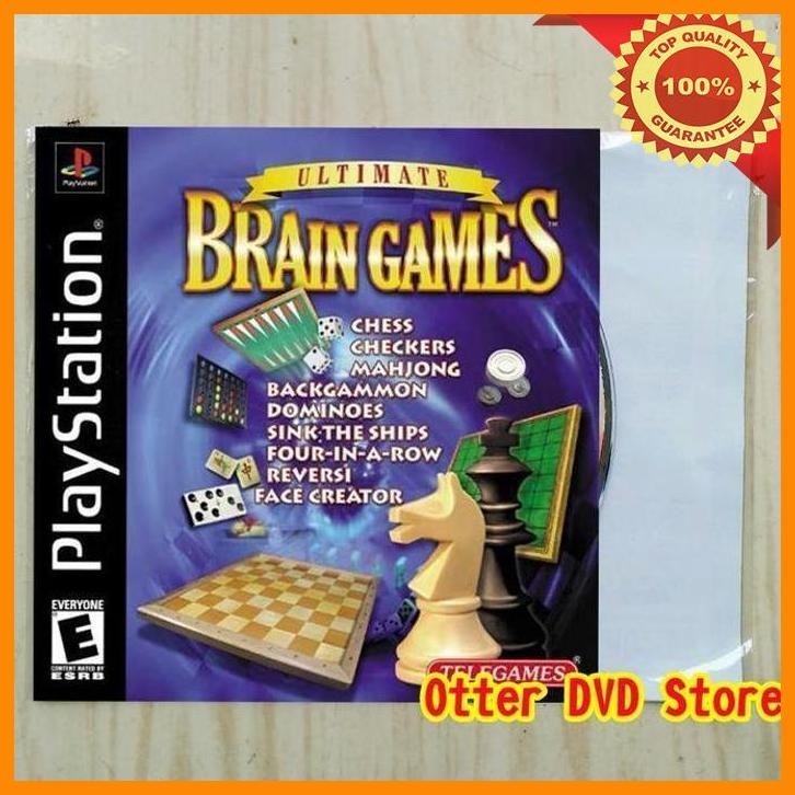 [TPS] KASET CD GAME PS1 PS 1 ULTIMATE BRAIN GAMES