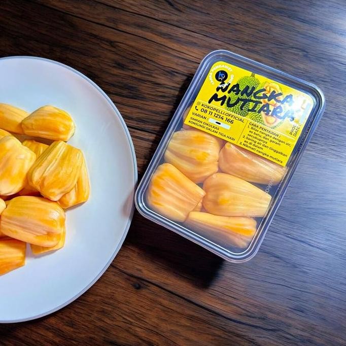 

READY Nangka Mutiara, Nangka Kupas Manis Crunchy Wangi