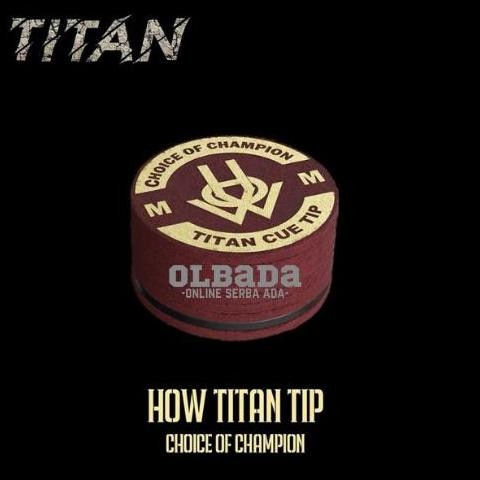 How Titan Gen 5 Cue Tip Billiard Ball / Cue Tip Stik Billiard