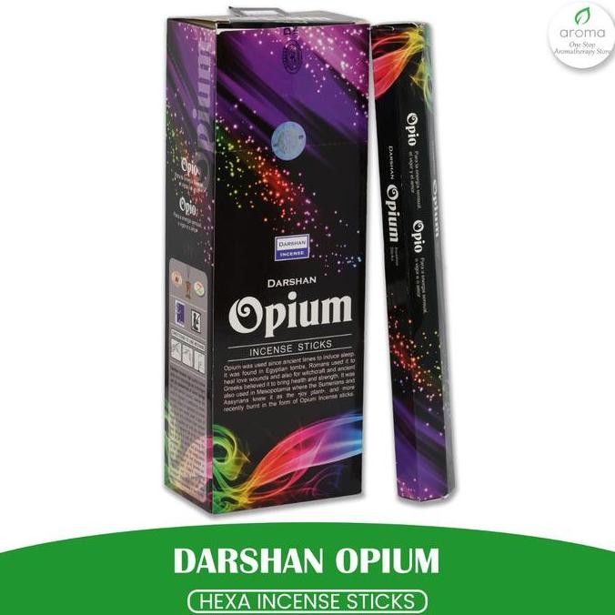 READY STOK Dupa India (Aromaterapi) Hexa - Darshan Opium