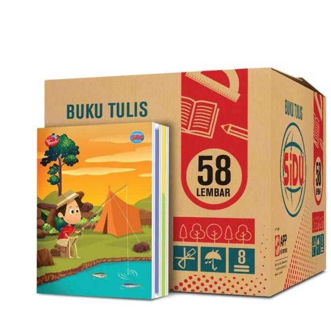 

Buku Tulis SIDU 58 / Sinar Dunia 58 Lembar