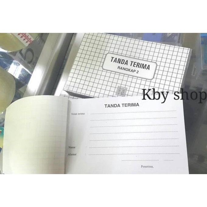 

Buku Tanda Terima rangkap 2