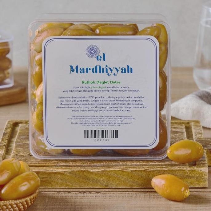 

READY Ruthob Deglet dan Zaghloul Dates El Mardhiyyah Kurma Matang Korma Basah Segar Frozen