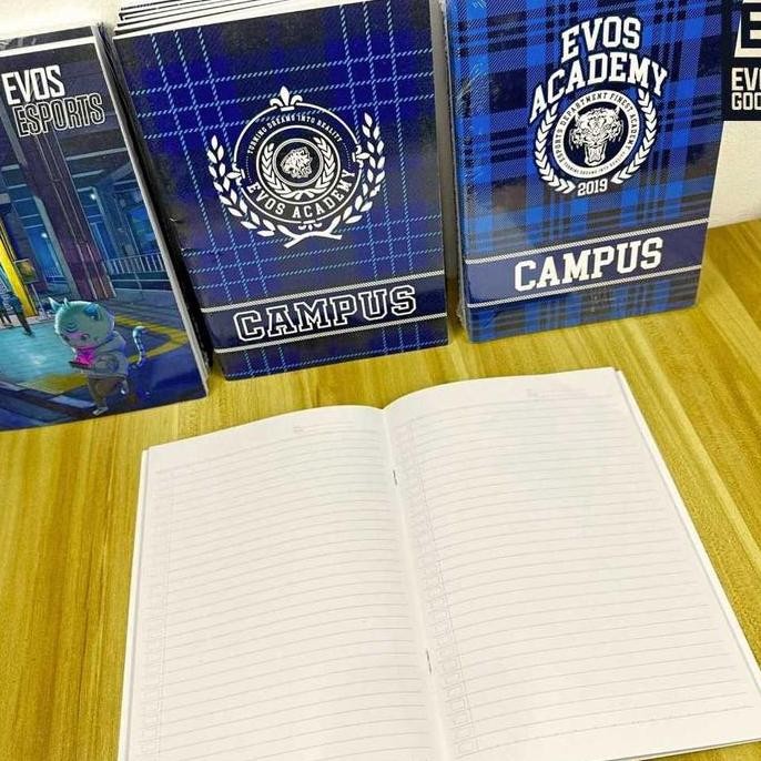 

[5 Buku - 42 Lembar] Buku BESAR / BOXY - EVOS Academy CAMPUS - 42 Lembar