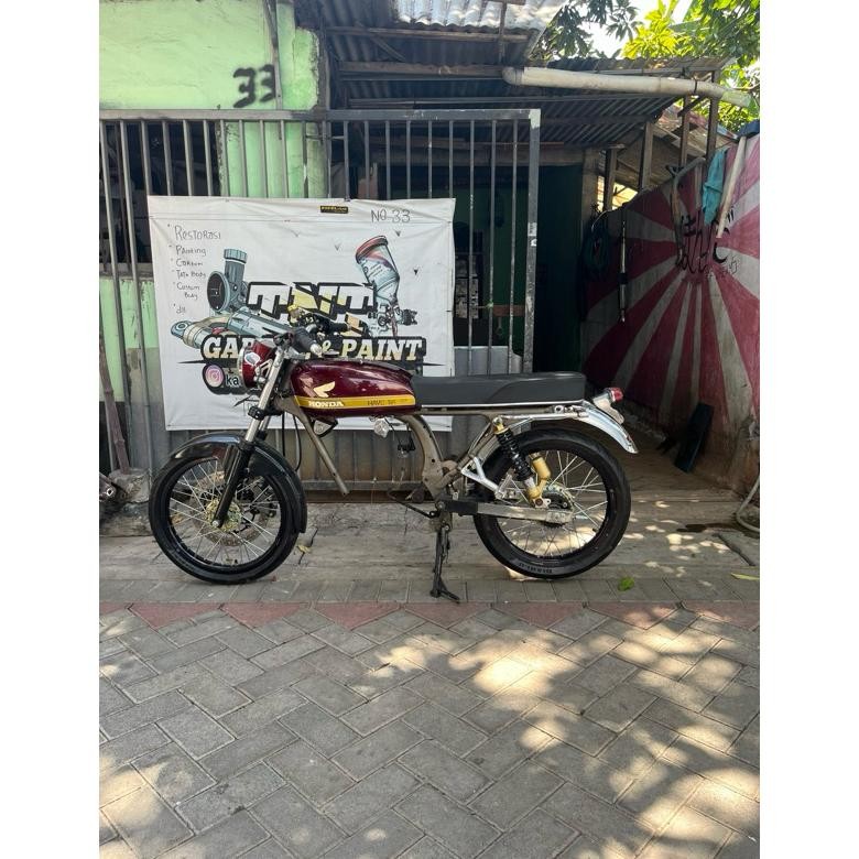 body set CB tinggal naik mesin tanpa kelistrikan