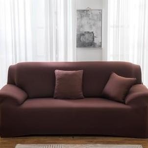 HARGA DISC - Cover Sofa Elastis 1 Seater Dudukan Minimalis - Sarung Sofa Elastis