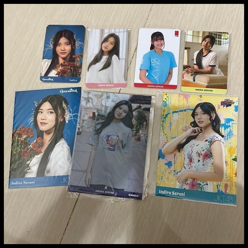 ALL ABOUT PHOTOPACK PP PHOTOCARD PC INDIRA JKT48