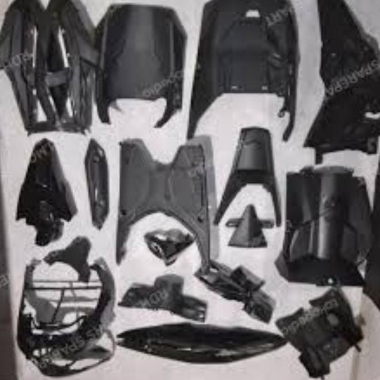 full body set/komplit set body Honda beat esp street hitam 2016,2017,2018,2019