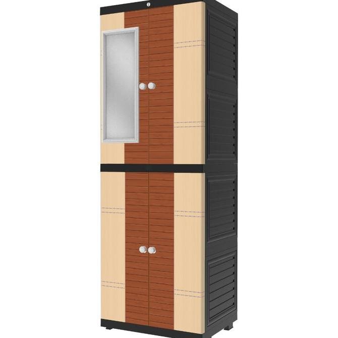 

NAIBA - Lemari Susun Nandos Fit Long Door Cabinet Kualitas Original